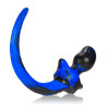 Oxballs Plug Queue Puppy Tail Beagle 9.5 x 5 cm Bleu